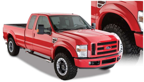 Bushwacker 20918-02 OE Fender Flares OE Matte Black 4pc For Ford F-350