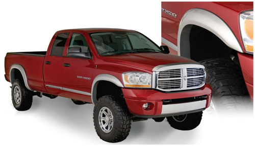 Bushwacker® 50912-02 Extend A Fender Flares OE Matte Black 4pc For Ram 2500