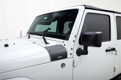 Bushwacker® 14015 TrailArmor Cowl Guard OE Matte Black For Jeep Wrangler JK