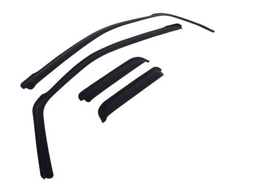 EGR® 573175 SlimLine In-Channel WindowVisors 4pc Matte Black Finish F-150