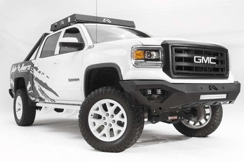 Fab Fours® GS14-D3151-1 Vengeance Front Bumper Black GMC Sierra 1500