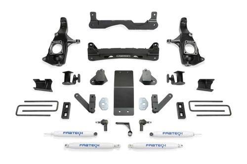 Fabtech® K1121 4" Crossmember Lift System For GMC Sierra 2500 HD