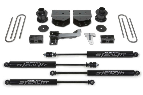Fabtech® K2181M 4" Budget Lift System w/Shock For Ford F-350 Super Duty