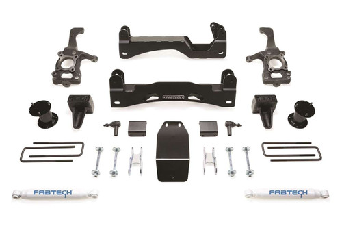 Fabtech® K2194 6" Basic Lift System w/Shocks For Ford F-150