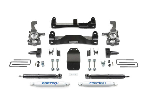 Fabtech® K2209 4" Basic Lift System w/Shocks For Ford F-150
