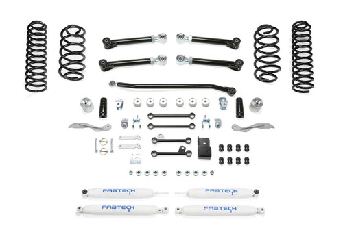 Fabtech® K4091 4" Trail II Lift System For Jeep Wrangler