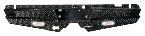 Frontier® 100-10-8009 Diamond Series Rear Bumper w/ Lights For Ford F-250