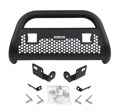 Go Rhino® 55862T RHINO Charger 2 RC2 LR Complete Bull Bar Kit Black For F-150