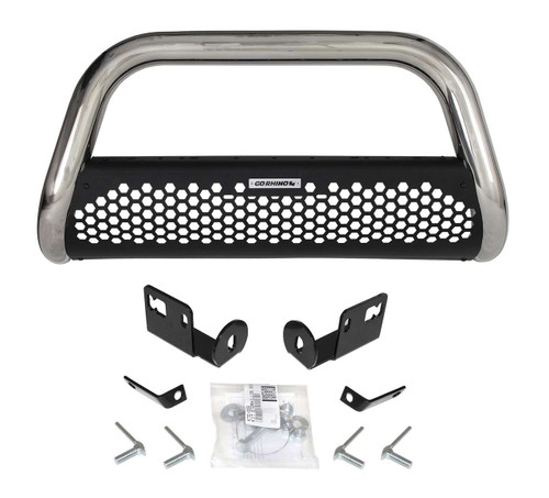 Go Rhino® 55261PS Rhino Charger RC2 Bull Bar Polished For Dodge Ram 1500