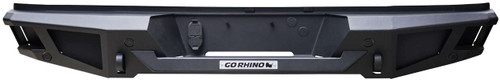 Go Rhino® 28219T BR20 Rear Replacement Bumper Black For Ram 3500
