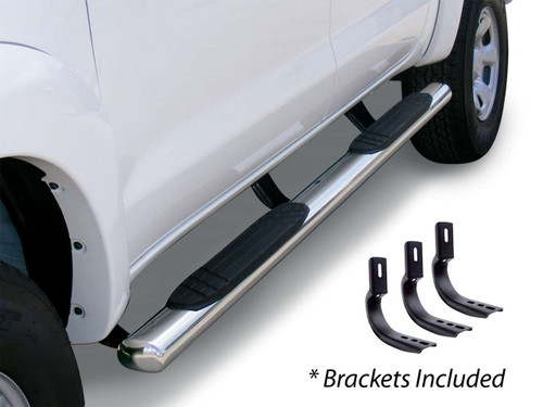 Go Rhino® 684442987PS 4" OE Xtreme Plus SideSteps Kit 87" Polished For Tacoma
