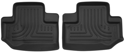 Husky Liners® 53581 X-act Contour Floor Liner Rear Black For Jeep Wrangler JK