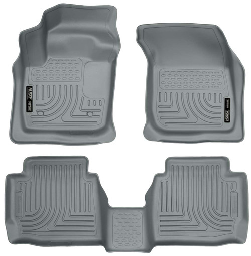 Husky Liners® 99752 WeatherBeater Floor Liner Front & Rear Gray For Lincoln MKZ