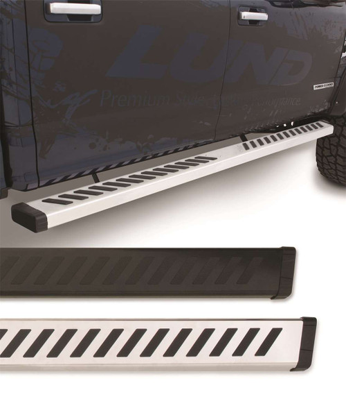Lund® 28565041 Summit Ridge 2.0 Running Board Kit Black For Toyota Tundra