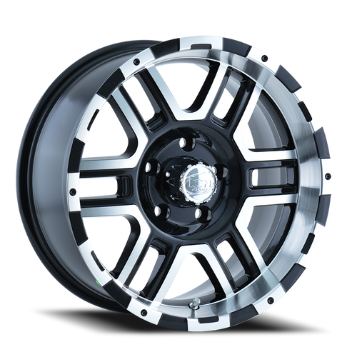 DOORBUSTER PRICING! - Ion 179 Wheel 16x8 5x114.3 Satin Black Machined 10mm | 179-6865B