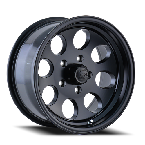 DOORBUSTER PRICING! - Ion 171 Wheel 16x8 8x165.1 Matte Black -5mm | 171-6881MB