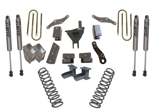 MaxTrac K943362F Suspension Lift Kit w/Shocks 6" Front 2" Rear For Ford F-250
