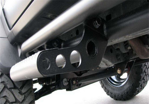 N-Fab® J184RKRS4 RKR Cab Length Step System Black For Jeep Wrangler
