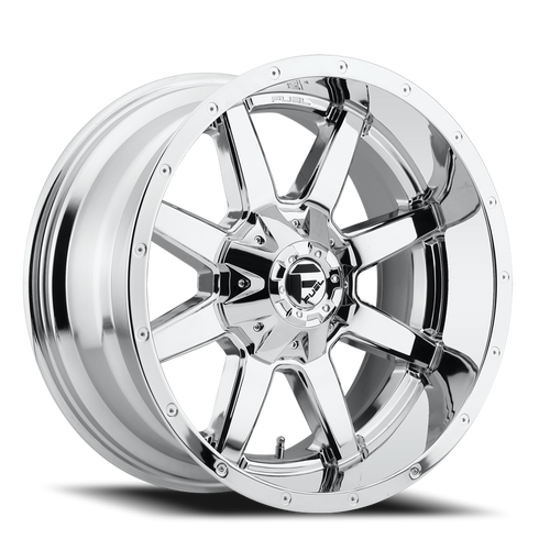 Fuel D536 Maverick Wheel 20x10 6x135 & 6x139.7 Chrome -24mm - FREE T-SHIRT INCLUDED! | D53620009845