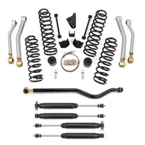 ReadyLift® 49-6133 Spring And Arm Kit w/Shocks 4" Jeep Wrangler