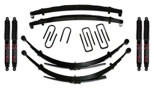 Skyjacker D100CDKS-B 1" Front .5" Rear Suspension Lift Kit w/Shock W250