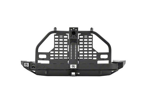Smittybilt 77896 Rear Bumper Atlas Black Jeep Wrangler
