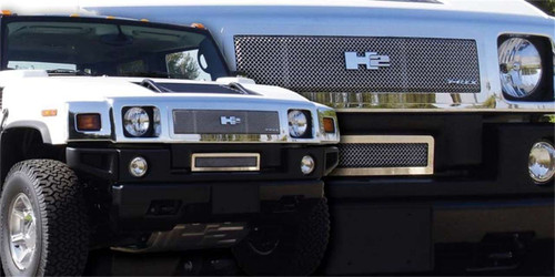 T-Rex® 54295 Upper Class Series Mesh Grille Polished Hummer H2