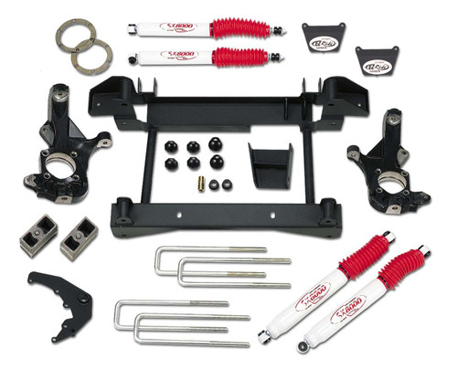 Tuff Country® 14990KN Lift Kit w/Shock 4" Front 2" Rear GMC Sierra 3500