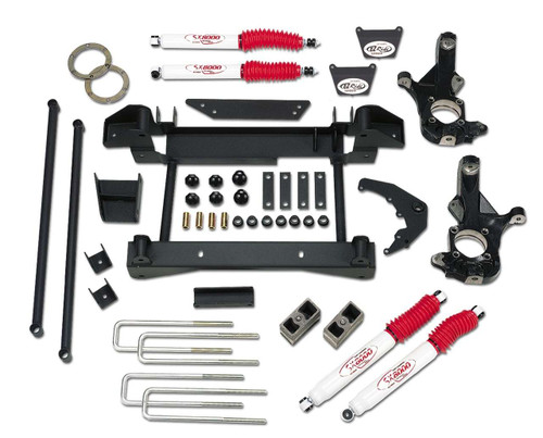 Tuff Country® 16990KN Lift Kit w/Shock 6" Front 4" Rear Chevrolet Silverado 3500