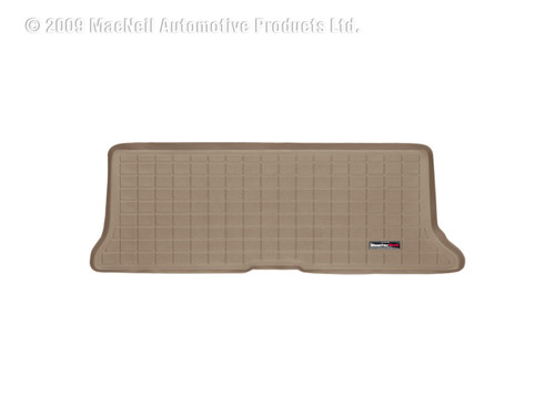 Weathertech Cargo Liner Tan Behind 3rd Row Seating | BHTJ 41223
