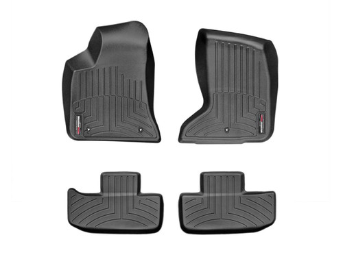 Weathertech® 444251-443862 FloorLiner DigitalFit 2 pc Black Challenger
