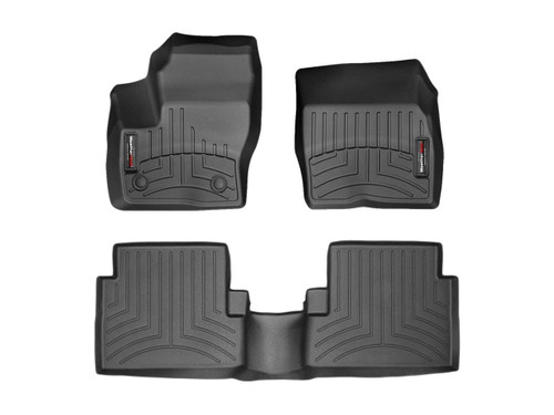 Weathertech® 444591-449692 FloorLiner DigitalFit Black 1st & 2nd Row Escape