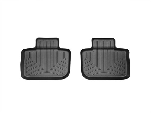 Weathertech FloorLiner DigitalFit Black Rear 2 Pieces | BHTJ 443792