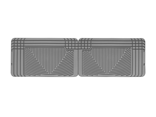 Weathertech All Weather Floor Mats Gray Rear | BHTJ W25GR