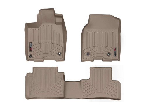 Weathertech® 45471-1-3 FloorLiner DigitalFit Tan 1st & 2nd Row Acura RDX