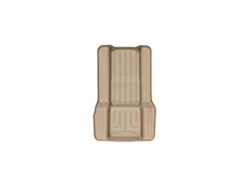 Weathertech FloorLiner DigitalFit Tan Rear Center Aisle | BHTJ 450667