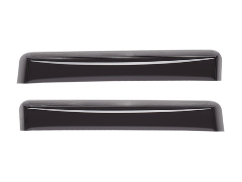 Weathertech Side Window Deflector Rear Dark Smoke | BHTJ 81696