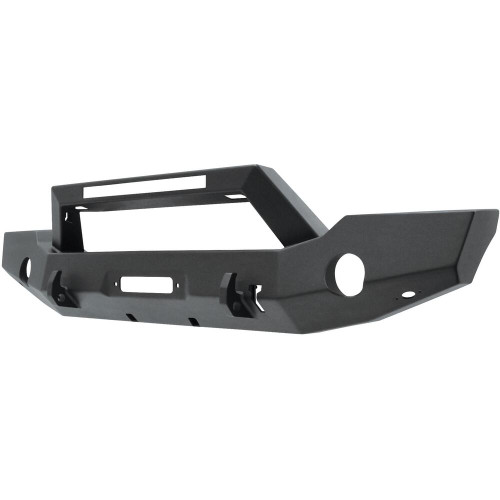 Westin WJ2 Full Width Front Bumper w/LED Light Bar Mount. Steel. Textured Black. Incl. Mounting Bracket. Hardware And Install Sheet. | BCTC 59-80125