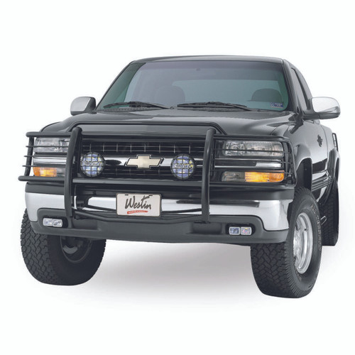 Westin Sportsman Grille Guard. Black. Vehicle Grille Must Be Removed To Install Mount Bracket. | BCTC 40-0185