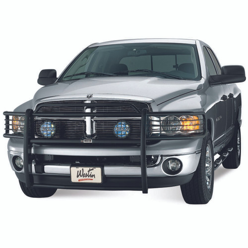 Westin Sportsman Grille Guard. Black. Tow Hooks Must Be Removed. | BCTC 40-1205
