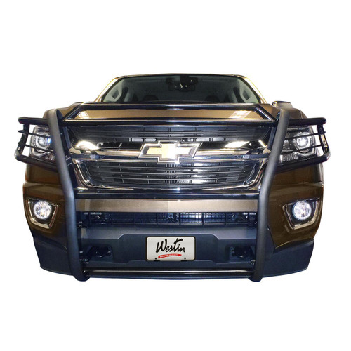 Westin Sportsman Grille Guard. Black. Steel. Minor Cutting Of Air Dam Required. | BCTC 40-1515