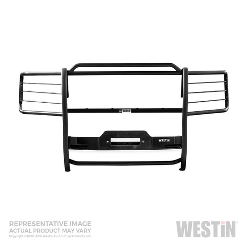 Westin 4093905 Sportsman Winch Mount Grille Guard Black Ford Super Duty