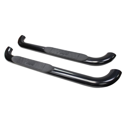 Westin Platinum 4 Oval Nerf Step Bars. Black. Steel. Mount Kit Included. Body Mount. | BCTC 21-1405