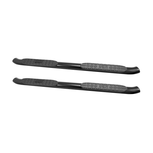 Westin PRO TRAXX 4 Oval Nerf Step Bars. Black Powdercoat Mild Steel Rocker Mount. Incl. Mount Kit And Hardware. | BCTC 21-23725