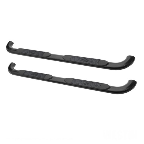 Westin Platinum 4 Oval Nerf Step Bars. Black. Steel. Mount Kit Included. Rocker Mount. For Mega Cab. | BCTC 21-3575