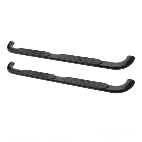 Westin Platinum 4 Oval Nerf Step Bars. Black. Steel. Mount Kit Included. Rocker Mount. | BCTC 21-4085