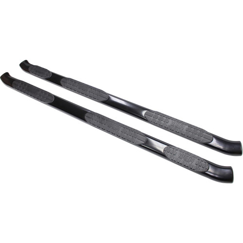 Westin PRO TRAXX 5 Oval Wheel to Wheel Nerf Step Bars. Black. w/Mount Kit. For Double Cab. | BCTC 21-534175