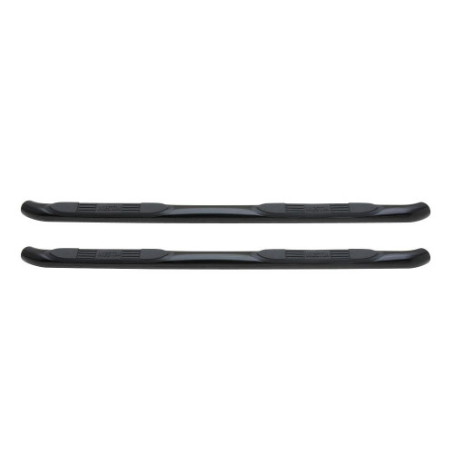 Westin E-Series 3 Round Nerf Step Bars. Dual Step Pad. Black. Steel. Mount Kit Included. | BCTC 23-3155