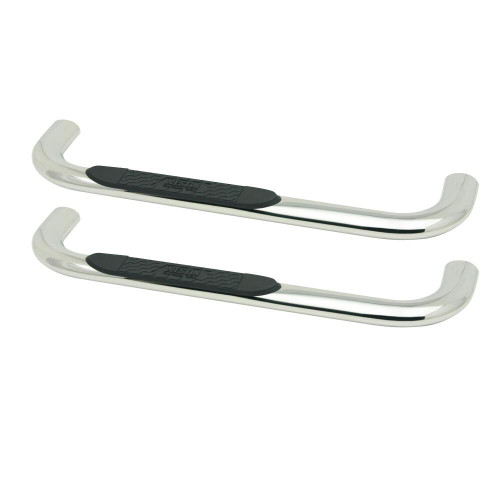 Westin Platinum 4 Oval Nerf Step Bars. Polished Stainless Steel. Mount Kit Included. Body Mount. | BCTC 21-1400