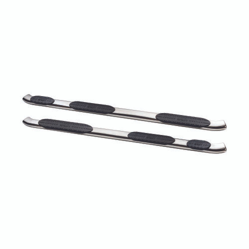 Westin PRO TRAXX 5 Oval Wheel to Wheel Nerf Step Bars. Stainless Steel. w/Mount Kit. | BCTC 21-534320